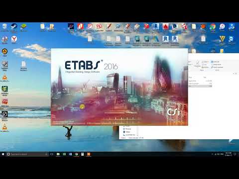 how to install etabs 2015